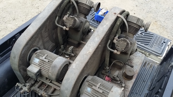 ปั้มลมนอก 5แรง ชุดละ7500