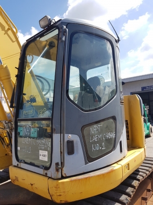 ขายครับแบคโฮ PC128US-2E1 จากญี่ปุ่น เดิมๆ100\% ไม่เคยใช้ในไทย โทร. 092-929-9942 ธีรเทพ