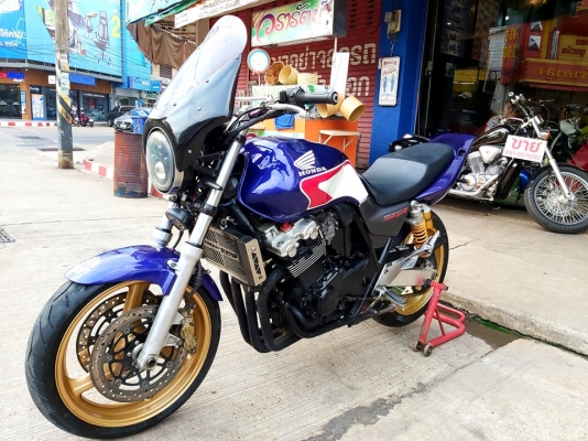 ขาย HONDA CB400 VTEC3 ปี2006 เครื่องดี ยางหน้าหลังเต็ม พร้อมของแต่งหลายรายการ อินวอยส์ สรรพสามิตร รา