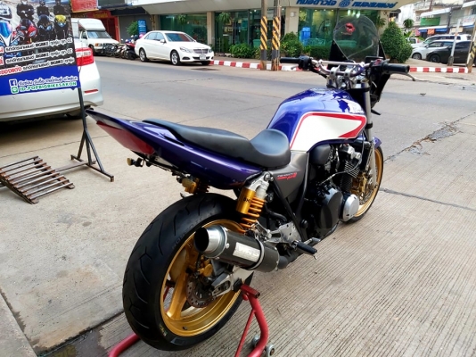 ขาย HONDA CB400 VTEC3 ปี2006 เครื่องดี ยางหน้าหลังเต็ม พร้อมของแต่งหลายรายการ อินวอยส์ สรรพสามิตร รา