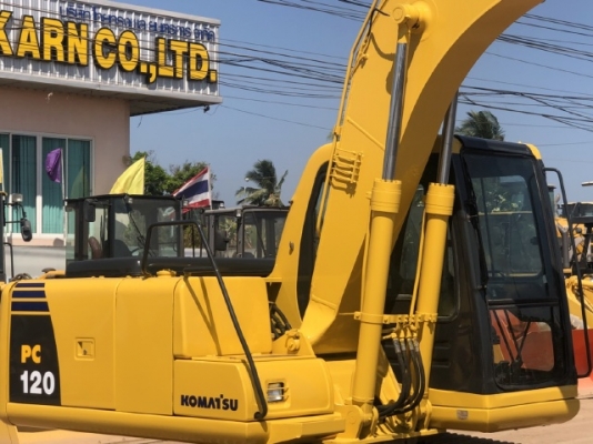 ขายรถขุด KOMATSU PC120-6 อาร์มยาวพิเศษ นำเข้าเองจากญี่ปุ่น สภาพสวยพร้อมใช้ มีVDOการทำงานครับ