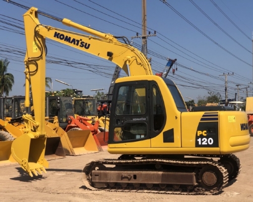 ขายรถขุด KOMATSU PC120-6 อาร์มยาวพิเศษ นำเข้าเองจากญี่ปุ่น สภาพสวยพร้อมใช้ มีVDOการทำงานครับ