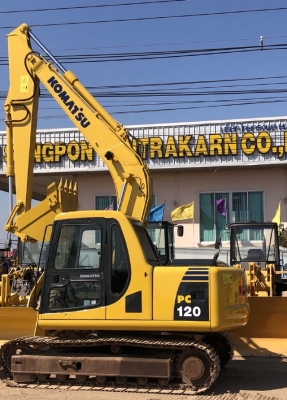 ขายรถขุด KOMATSU PC120-6 อาร์มยาวพิเศษ นำเข้าเองจากญี่ปุ่น สภาพสวยพร้อมใช้ มีVDOการทำงานครับ