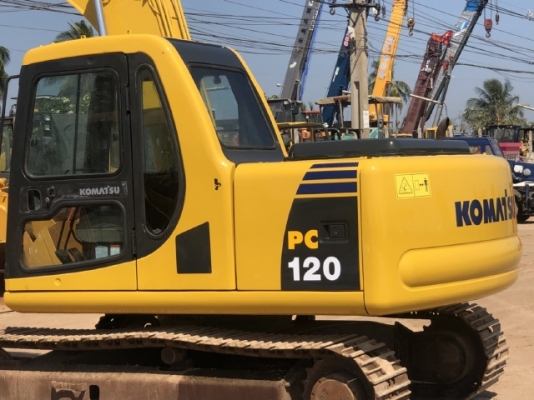 ขายรถขุด KOMATSU PC120-6 อาร์มยาวพิเศษ นำเข้าเองจากญี่ปุ่น สภาพสวยพร้อมใช้ มีVDOการทำงานครับ