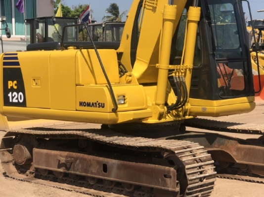 ขายรถขุด KOMATSU PC120-6 อาร์มยาวพิเศษ นำเข้าเองจากญี่ปุ่น สภาพสวยพร้อมใช้ มีVDOการทำงานครับ