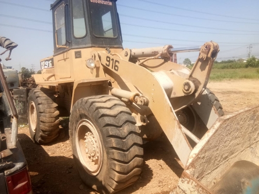 ขายรถตักCAT916 เก๋งแอร์ขายตามสภาพแต่ทำให้ขื้นเทนเลอได้ครับราคาเบาๆ330000บาทติดต่อ คุณอ๊อฟ พิจิตร086-737-9991
