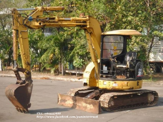 SALEลดกระหน่ำ!!ขายถูกด่วนๆรถขุด CATERPILLAR -305SR คอนโทรลน้ำมัน ,ปั๊มนิ้ว ,แทรคเหล็ก ,มีหลังคา, มีเอกสารแจ้งจำหน่าย