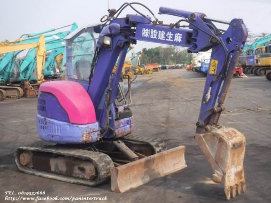 BIG SALE* รถขุดเล็ก KOMATSU PC30UU-3* คอนโทรล(สั้น)น้ำมัน /ปั๊มนิ้ว /มีลายไปป์ปิ้ง(ลายหัวเจาะ) /มีเอกสารแจ้งจำหน่าย