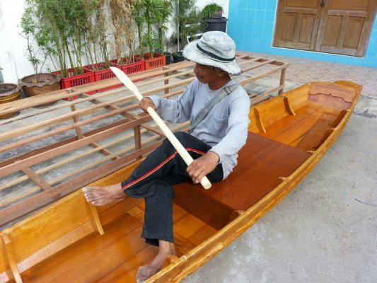 ไม้พายเรือ ไม่ทาสี ยาว 150 ซม (ส่งทั่วประเทศ)