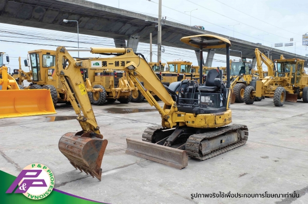 ขายรถแบคโฮ KOMATSU PC30MR-3 ราคา 530,000 บาท เก่านอกสภาพดี โดย P&amp;P Pro