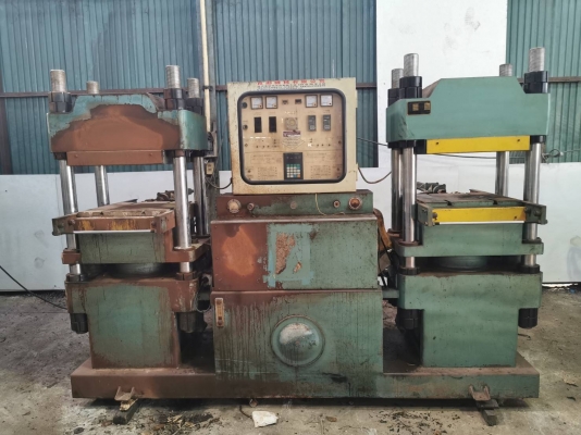 เครื่องอัดยาง 2 หัว ขนาด 250 ตัน ไต้หวัน