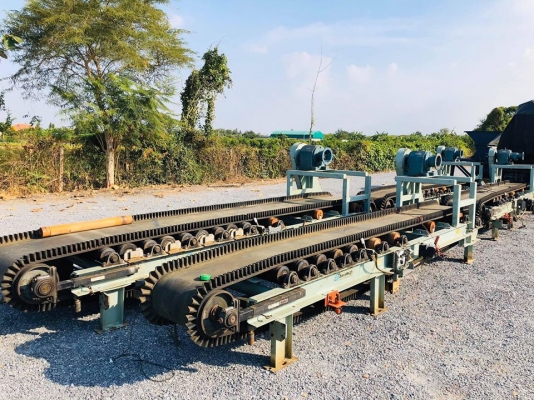 สายพานลำเลียงรุ่นงานหนักUSA Conveyor BRYANT Made in USA สายพานลำเลียงในอุตสาหกรรมงานหนักของอเมริกา ม
