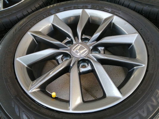 ล้อถอดป้ายแดง HONDA CIVIC FC รุ่น EL ขอบ16 พร้อมยาง Dunlop 215 55 16 ปี19