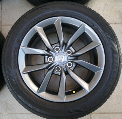 ล้อถอดป้ายแดง HONDA CIVIC FC รุ่น EL ขอบ16 พร้อมยาง Dunlop 215 55 16 ปี19
