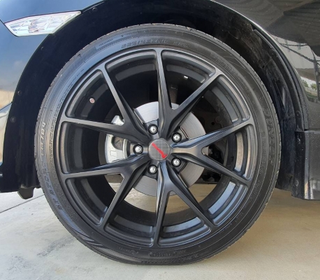 ล้อลาย Niche ขอบ18 สภาพนางฟ้า ใส่แค่เดือนเดียว พร้อมยาง Dunlop 225 45 18 ปี19 ล้อลาย Niche ขอบ18 สภาพนางฟ้า ใส่แค่เดือนเดียว พร้อมยาง Dunlop 225 45 18 ปี19