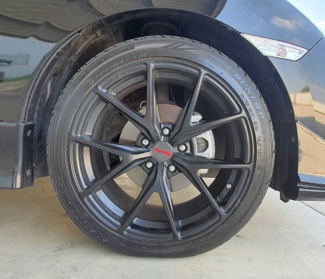 ล้อลาย Niche ขอบ18 สภาพนางฟ้า ใส่แค่เดือนเดียว พร้อมยาง Dunlop 225 45 18 ปี19 ล้อลาย Niche ขอบ18 สภาพนางฟ้า ใส่แค่เดือนเดียว พร้อมยาง Dunlop 225 45 18 ปี19