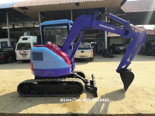 ขายรถขุดKOMATSU PC28UU-2 เครื่องยนต์3D84N คอนโทรลน้ำมัน ปั๊มเฟือง 3 ตอน รถเดิมเก่านอก ยังไม่เคยใช้งานในไทย