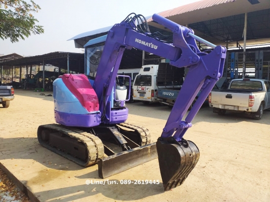 ขายรถขุดKOMATSU PC28UU-2 เครื่องยนต์3D84N คอนโทรลน้ำมัน ปั๊มเฟือง 3 ตอน รถเดิมเก่านอก ยังไม่เคยใช้งานในไทย