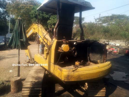 ขายรถขุดKOMATSU PC40-6 ไม่มีเครื่องยนต์ ,คอนโทรลลูกหมาก ,แทรคเหล็กสภาพดี ,รถบ้านขายตามสภาพ
