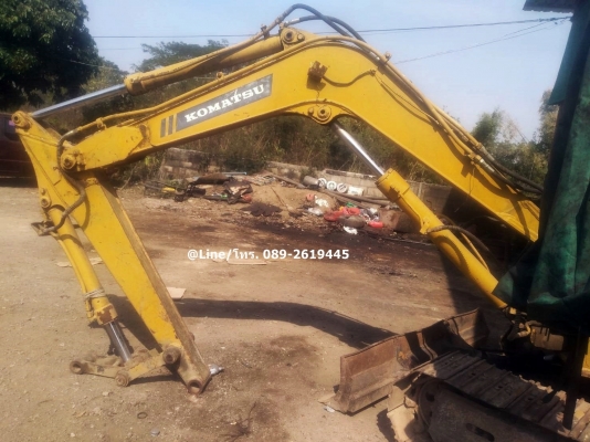 ขายรถขุดKOMATSU PC40-6 ไม่มีเครื่องยนต์ ,คอนโทรลลูกหมาก ,แทรคเหล็กสภาพดี ,รถบ้านขายตามสภาพ