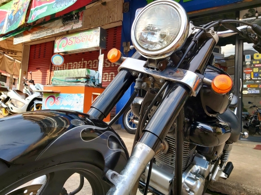 ขาย HONDA PHANTOM TA200 ปี2007 ลายไฟตัวสุดท้าย เดิมๆ เครื่องดี ระบบไฟครบ ทะเบียนพร้อมโอน ราคา 38500 