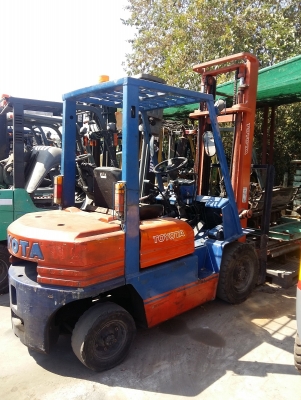 2.5T Forklift TOYOTA ดีเซล 1Z  เกียร์ทอร์ค ออโต้ ยกสูง 4.0 เมตร
