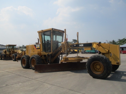 MOTOR GRADER 140K ซีเรียล JPA01310 ปี 2012 ชั่วโมงทำงาน 5324 มือสองนำเข้าจากต่างประเทศ สภาพพร้อมใช้งาน  ขายพร้อมชุดแจ้งจำหน่าย