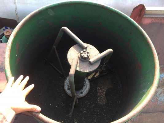 โม่ผสม ดิน