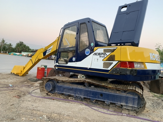 ขาย sk120-3 พร้อมใช้งานเก็บสีใหม่ เครื่องปั๊มดี ไฟฟ้าตัดแล้วระบบเร็ว อามพิเศษ