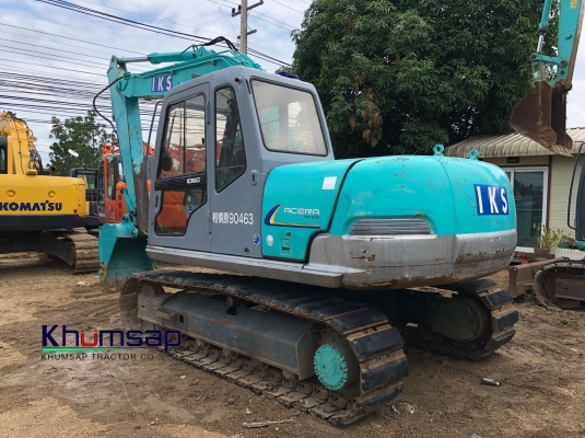 ขายแบคโฮ นำเข้า โกเบ SK120 mark V super มาร์คไฟว์ซุปเปอร์ นำเข้าเองโดยตรงจากญี่ปุ่น รถสวยพร้อมใช้ โทร 081-8581834