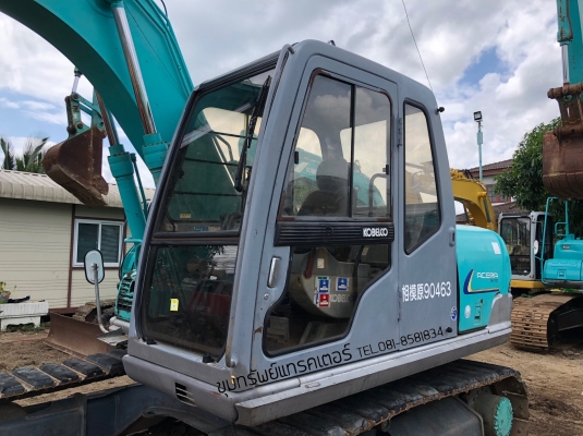ขายแบคโฮ นำเข้า โกเบ SK120 mark V super มาร์คไฟว์ซุปเปอร์ นำเข้าเองโดยตรงจากญี่ปุ่น รถสวยพร้อมใช้ โทร 081-8581834
