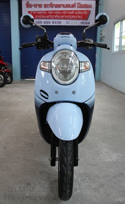 HONDA SCOOPY I รถออกธค. 2018 เลขไมล์ 4,632 กม. สี ฟ้า น้ำเงิน