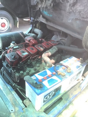 ขายรถยกโฟร์คลิฟท์ยี่ห้อ KOMAT&#039;SU FD35 เสาสูง 4.5 เมตร