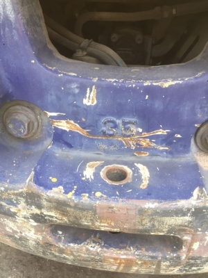 ขายรถยกโฟร์คลิฟท์ยี่ห้อ KOMAT&#039;SU FD35 เสาสูง 4.5 เมตร