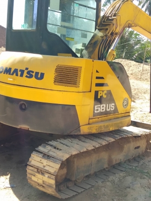 KOMATSU PC58US สภาพสวยพร้อมใช้งาน