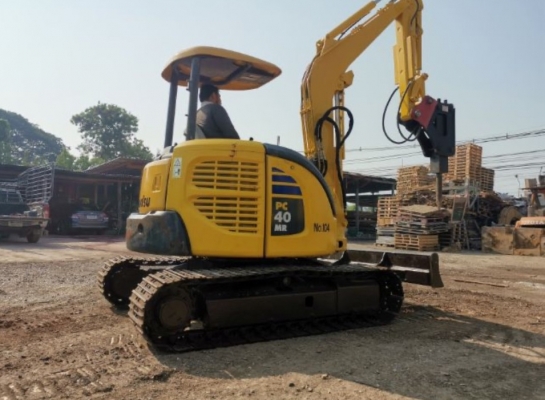 ขาย!! &gt;&gt;&gt; Komatsu Pc40MR3 เก่านอก พร้อมหัวเจาะ สภาพพร้อมลุย &lt;&lt;&lt; เบอร์ติดต่อ 098-7155789 086-4631102