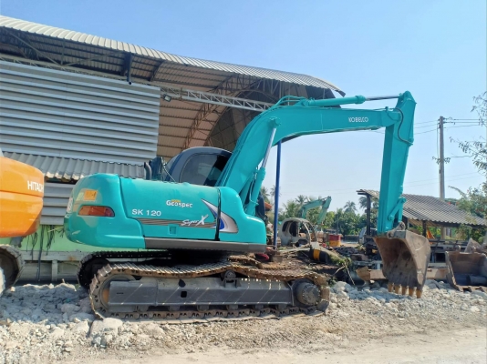 ขายKOBELCO SK120-2 มาร์คไฟว์  ธรรมดา เก่าใน สภาพสวย  เครื่องปั๊มดี เอวแน่น  ไฟฟ้าครบ พร้อมใช้ โทร 089-3818694 จ๊อย