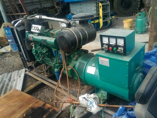 ขายเครื่องปั่นไฟ125KVA สภาพใหม่ๆ ของจีน