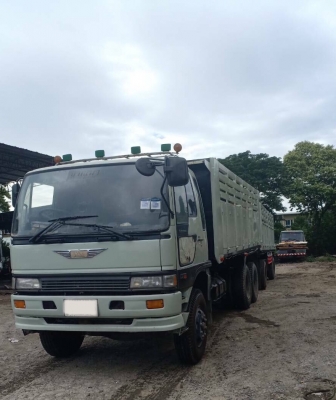 ขายรถ10ล้อดัม แม่ลูก ยี่ห้อ HINO 3M 240แรง ปี38