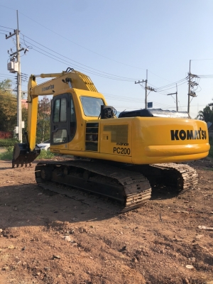 KOMATSU PC200-6 ระบบไฟเต็ม ช่วงล่างเต็ม ระบบดี เอกสารซื้อขาย สภาพสวย
