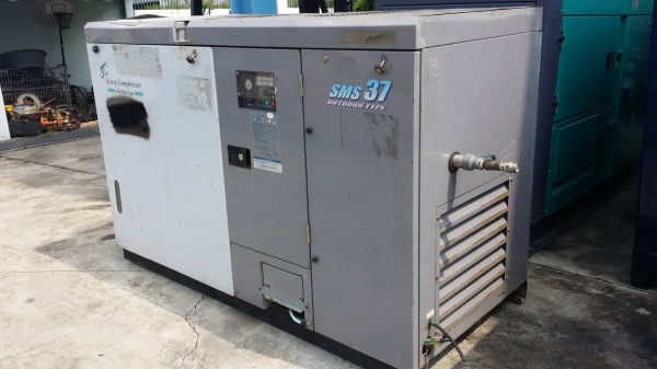 ขาย เครื่องปั๊มลม AIRMAN A-SMS37SD-58 ขนาด 50 แรง พร้อมใช้งาน สนใจ 0909527888 โจ้