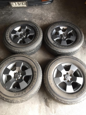 ขายล้อ Nissan D40+ยาง255/70/16ปี2013 lสนใจโทร.0879050181.ส่งได้ทั่วไทย