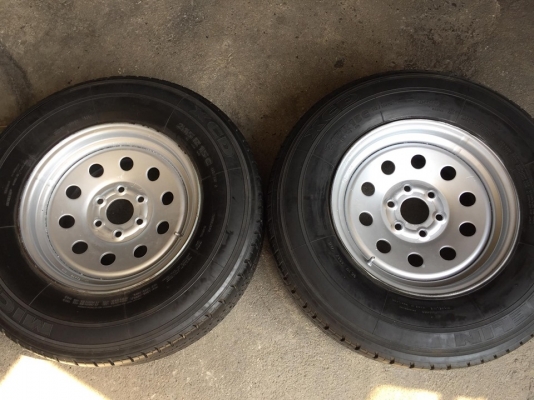 กะทะบรรทุก15-6รู114 ตรงรุ่นนิสสันนาวาร่า มิชลิน215R15ปี15 สนใจโทร.0879050181.ส่งได้ทั่วไทย