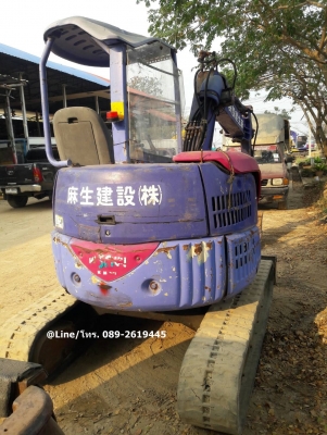 ขายรถขุดKOMATSU PC30UU-3 เครื่องยนต์Komatsu 3D84E จำนวน 3 สูบ คอนโทรลสั้น, ปั้มนิ้ว, มีลายเจาะ ,ใบมีด รถเดิมๆเก่านอก มีเอกสาร (ยังไม่เคยใช้งานในไทย)