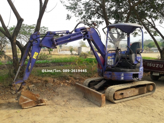 ขายรถขุดKOMATSU PC30UU-3 เครื่องยนต์Komatsu 3D84E จำนวน 3 สูบ คอนโทรลสั้น, ปั้มนิ้ว, มีลายเจาะ ,ใบมีด รถเดิมๆเก่านอก มีเอกสาร (ยังไม่เคยใช้งานในไทย)
