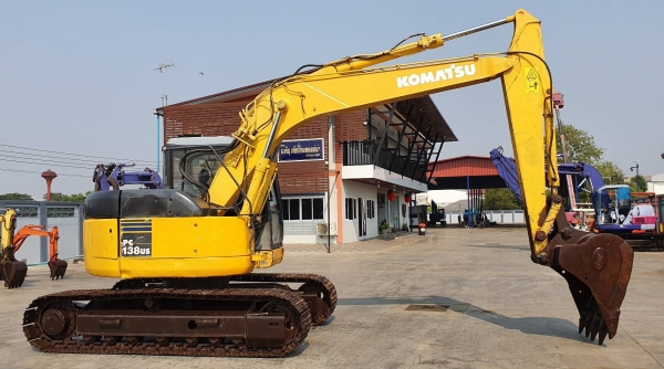 ขายด่วนรถแบคโฮKOMATSUPC138US=รุ่น7โคมัสซูรุ่นยอดนิยมออโต้คันเร่งเต่ากะต่ายรถสวยๆเครื่องโคมัสซู4D95LEเครื่องดีปั่มแรงไฟฟ้าครบรถนอกเพิ่งนำเข้ามาใหม่ยังไม่เคยใช้งานในเมืองไทยเลย
