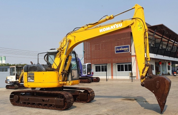 ขายด่วนรถแบคโฮKOMATSUPC138US=รุ่น7โคมัสซูรุ่นยอดนิยมออโต้คันเร่งเต่ากะต่ายรถสวยๆเครื่องโคมัสซู4D95LEเครื่องดีปั่มแรงไฟฟ้าครบรถนอกเพิ่งนำเข้ามาใหม่ยังไม่เคยใช้งานในเมืองไทยเลย