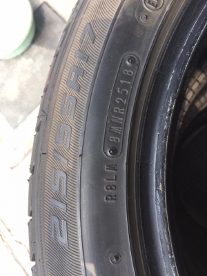 ขายยาง DUNLOP SP Sport LM704 215/55R17 ปี18