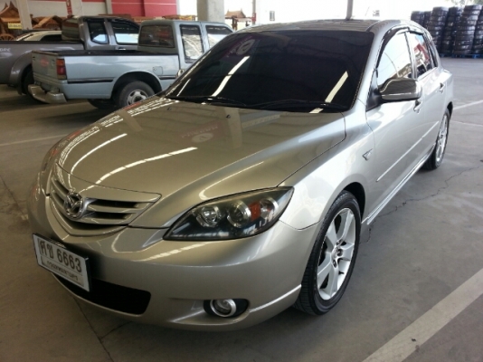 MAZDA 3 TOPสปอร์ต 5 ประตู 2.0 ซันรูฟ สวยพร้อมใช้