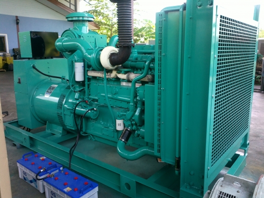ขายเครื่องปั่นไฟ  ขมิ้น KTA19G3 500 kva. 600HP 1500RPM